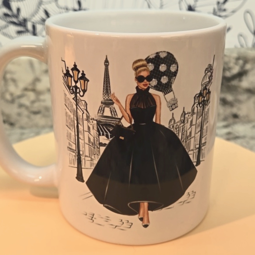 Paris ⚜️ Themed White Mug